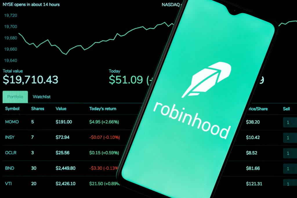 Thu nhập quý 2 Robinhood tăng nhẹ